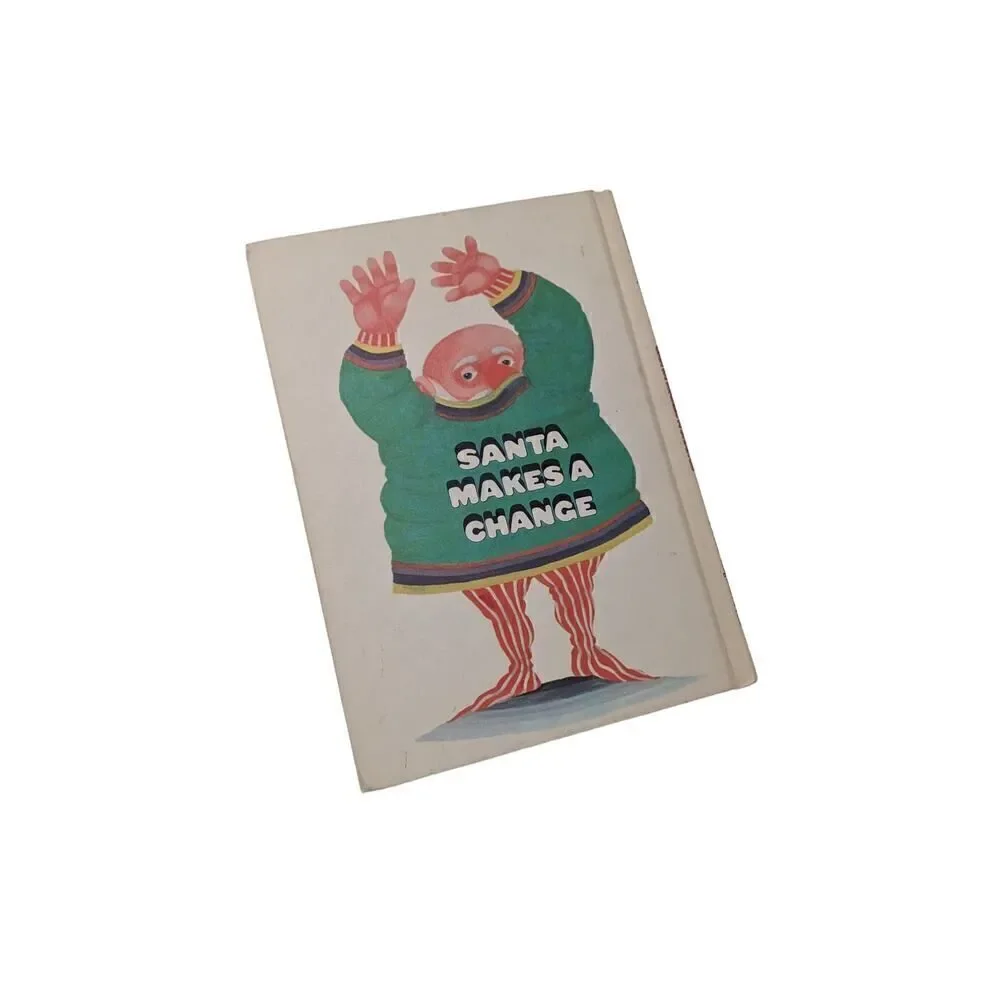 Vintage Santa Makes a Change by Sol‎ Chaneles Hardcover Christmas Story Children